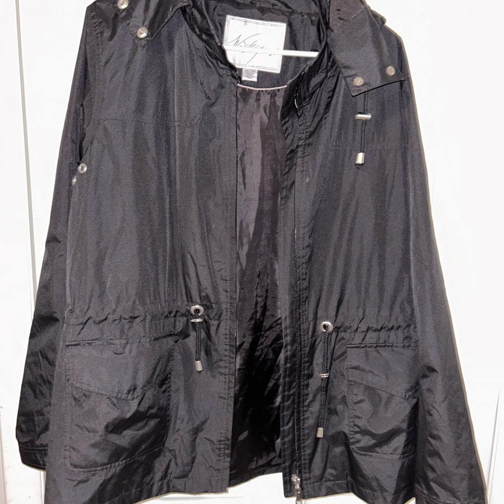 Weatherproof Women's Utility Jacket in Black